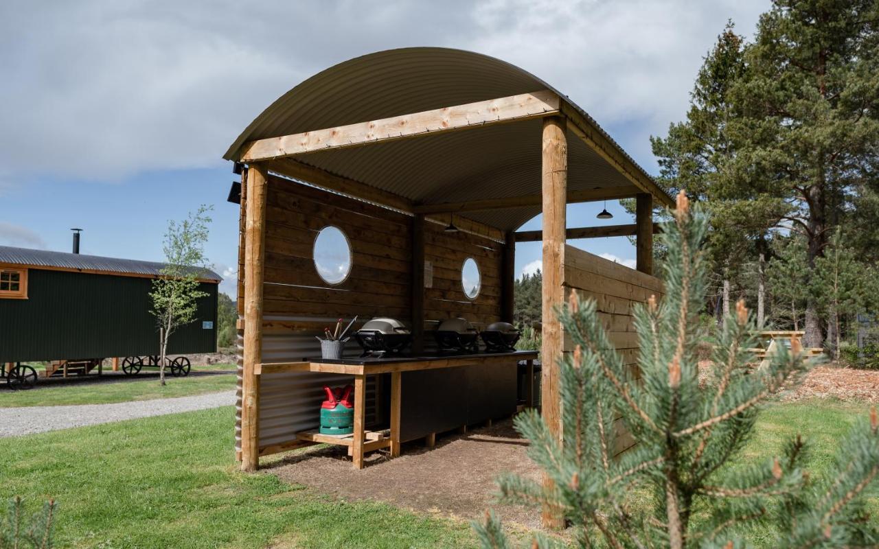 Highland Shepherd Huts Nethy Bridge Kültér fotó